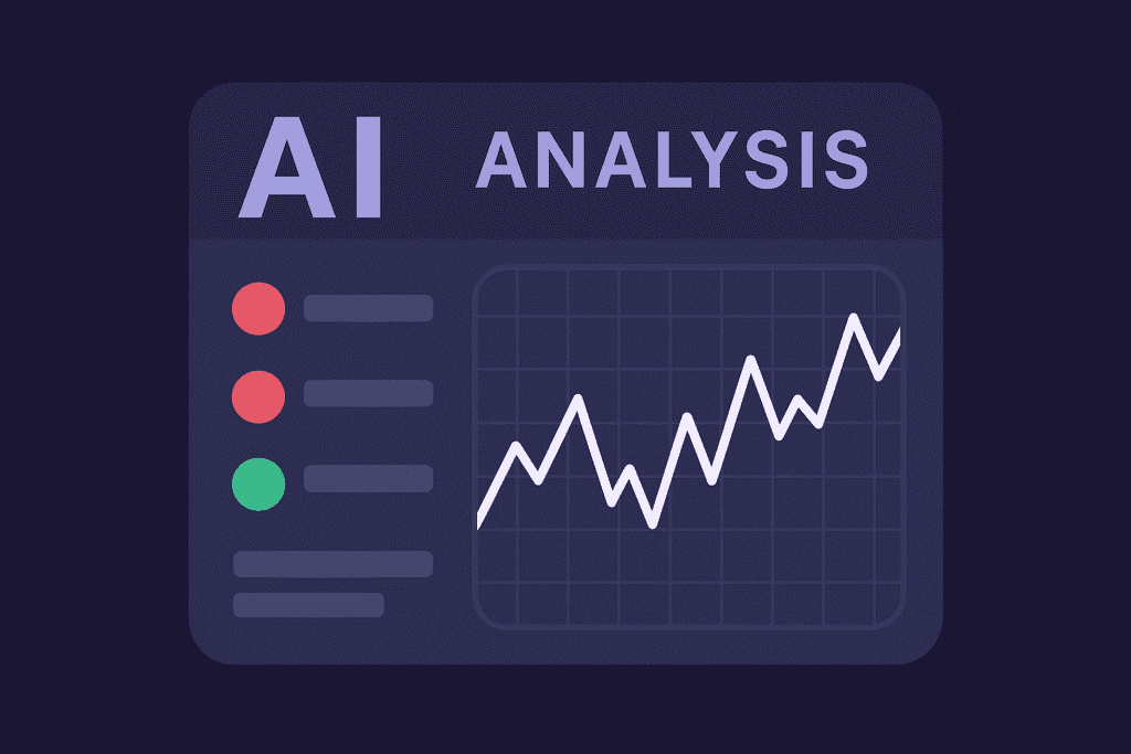 “Şirketlerde yapay zeka ile maliyet düşürme stratejilerini analiz eden AI kontrol paneli; grafikler ve uyarı sinyalleriyle finansal optimizasyon